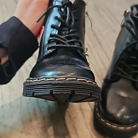 Black heart toddler boots size 9 - Picture 5 of 13